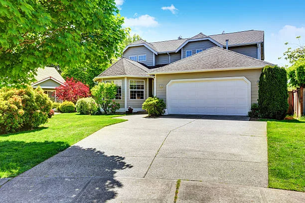 good looking house with a good looking roof after emergency roofing myths were addressed during a storm damage repair in Georgia